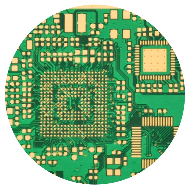 6 Layer Half Hole PCB